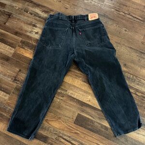 Levi's Men's Dark Gray Denim Pants